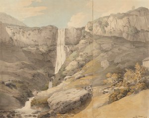 Vista del Rhydaer de Francis Towne